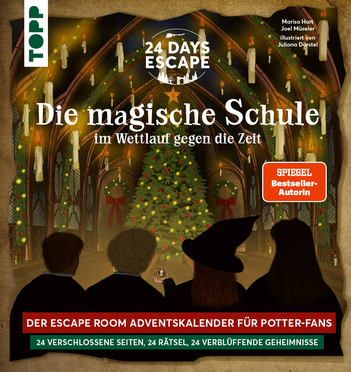 24 DAYS ESCAPE – Der Escape Room Adventskalender für Potter-Fans: Der verschwundene Schulmeister